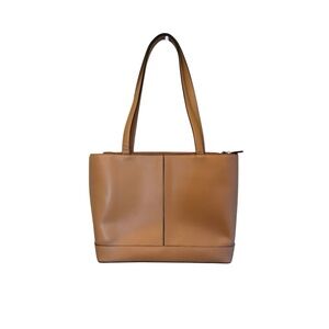Mexx Tan Leather Tote Bag